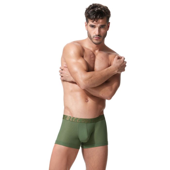 Super big pouch Men's Underwear Comfortable Ultra Soft and Breathable Modal  Trunks (as1, alpha, l, regular, regular, Dark Grey, Large), Dark Grey